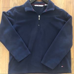 Tommy Hilfiger - 1/4 Zip, Navy Pullover